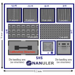 SHS系列台阶标样, 100nm, Appnano NANULER