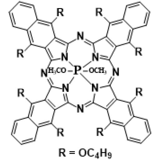 5,9,14,18,23,27,32,36-八丁氧基-2,3-萘酞菁磷 (IV)