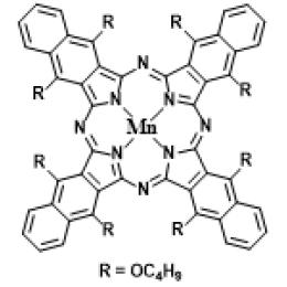 5,9,14,18,23,27,32,36-八丁氧基-2,3-萘酞菁锰 (II),  262594-86-5