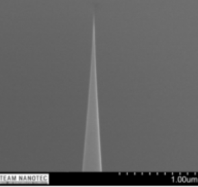 SS-ISC，0.2-40N/M超硬超细针尖 ＜5nm ,TEAM NANOTEC