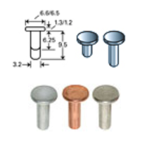 Mini Pin型样品台（FEI，Tescan，Zeiss）Ø6.6mm，Cu/Al/不锈钢,Al