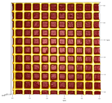 AFM/STM标样,2000 线/mm 交叉线光栅