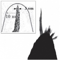 NSG01_DLC,全类金刚石针尖,1-3nm,5.1N/M,NT-MDT&TipsNano