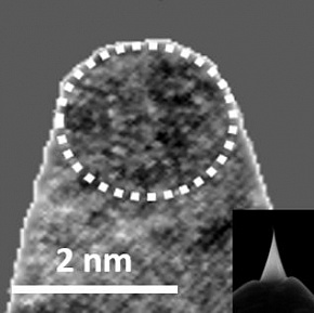 DRP30_SS 金刚石针尖,40N/M,超细 2nm,Au,NT-MDT&TipsNano